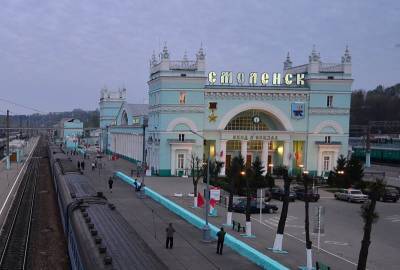 На железнодорожном вокзале Смоленска отключат подсветку в «Час Земли»