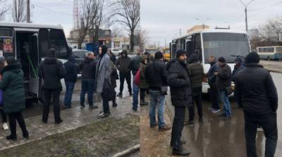 В Одессе взбунтовались маршрутчики из-за карантина, дошло до увольнения: кадры протеста