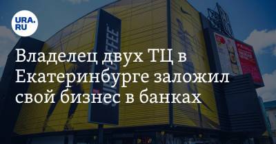 Владелец двух ТЦ в Екатеринбурге заложил свой бизнес в банках