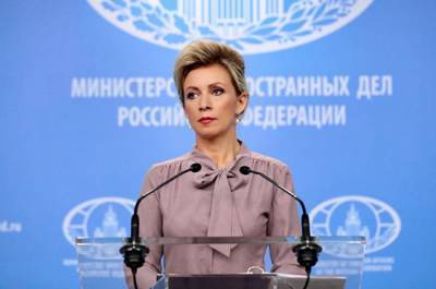 Захарова назвала ложью заявления Столтенберга об отказе России от диалога с НАТО