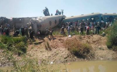 В Египте столкнулись два поезда, есть погибшие и пострадавшие