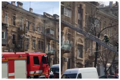 Смертельный пожар в центре Одессы: первые подробности и кадры ЧП