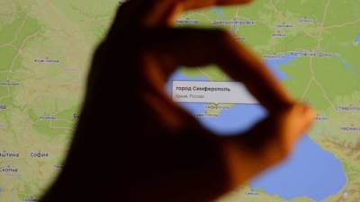 На Украине хотят штрафовать за карту страны без Крыма и Донбасса