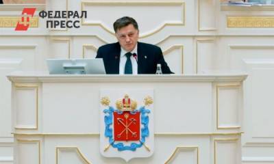 Глава ЗакСа Петербурга Макаров пойдет на выборы «по приказу»