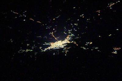 Космонавт Кудь-Сверчков опубликовал фото Йошкар-Олы с орбиты