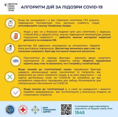 Что делать при подозрении на COVID-19: алгоритм действий