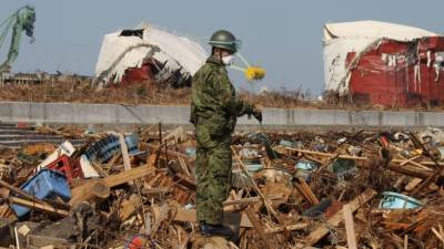 Радиоактивную массу обнаружили в помещении для хранения отходов в Японии