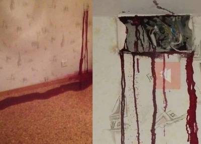 Жительница Салехарда испугалась льющейся из розетки в квартире крови