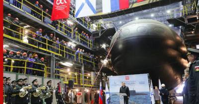 В Петербурге построили новую подлодку для Тихого океана