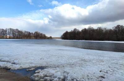 Выход на ледовое покрытие водных объектов с 25 марта запрещен