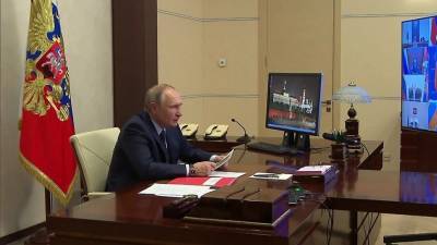Владимир Путин провел совещание с участниками Совета Безопасности России