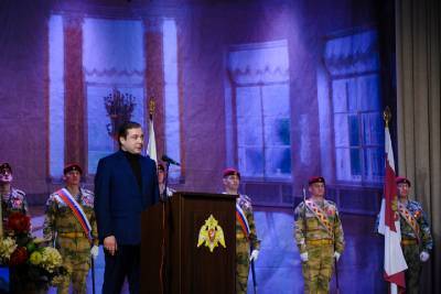 Губернатор поздравил Росгвардию Смоленской области с 5-летним юбилеем