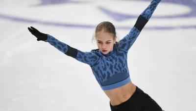 Трусова впервые в истории исполнила пять четверных прыжков на ЧМ
