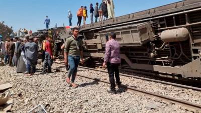 В Египте установили причину смертоносного столкновения пассажирских поездов