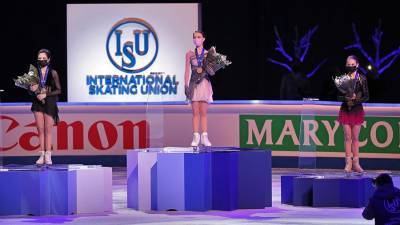 Россиянка Анна Щербакова выиграла ЧМ по фигурному катанию