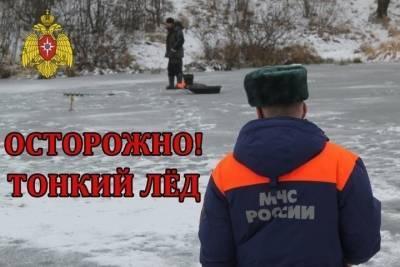 МЧС по Ярославской области просит не выходить на лед