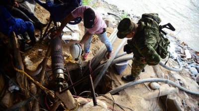 В Колумбии под завалом в шахте оказались 15 горняков