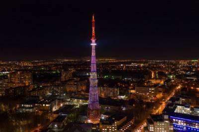 Подсветка телебашни в Нижнем Новгороде погаснет в рамках акции "Час Земли"