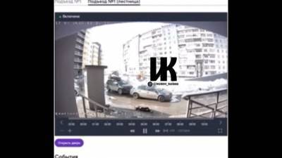 Видео момента смертельного падения 14-летней кемеровчанки появилось в Сети