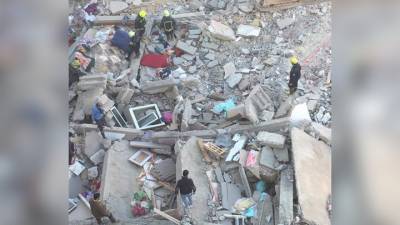 Многоэтажный дом в Каире обрушился из-за спиленных балок