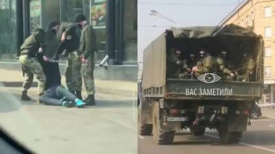 В Минск стягивают спецтехнику: уже есть первые задержанные – фото, видео