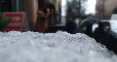 Весна "объявила" Еревану бойкот․ Видео сильного снегопада в Ереване