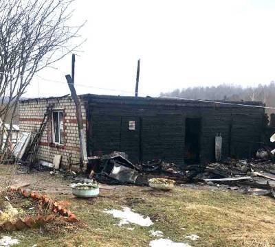 В Смоленской области вчера сгорело два дома