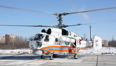 Вертолет МЧС упал под Калининградом