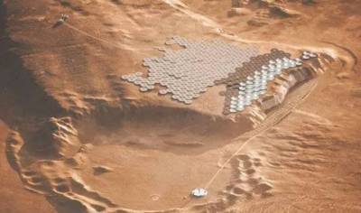 Как будет выглядеть первый город людей на Марсе (ФОТО и ВИДЕО)