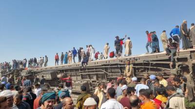 Жертвами железнодорожной аварии в Египте стали 19 человек