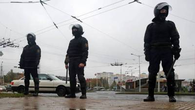 МВД Белоруссии отмечает нулевую протестную активность в стране