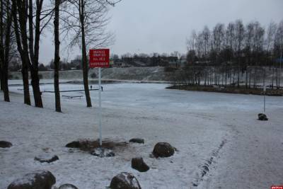 С 29 марта вводится запрет выхода на лед псковских озер