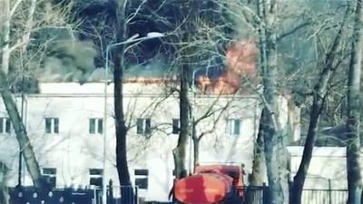 В МЧС сообщили о ликвидации пожара на складе в центре Москвы