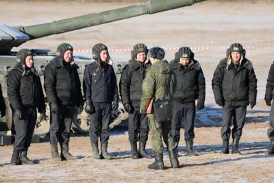 Военные ЮВО приняли участие в окружном конкурсе АрМИ-2021 «Танковый биатлон»