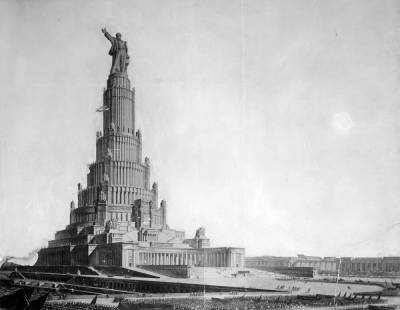 Почему Сталин хотел построить Дворец Советов на месте Храм Христа Спасителя