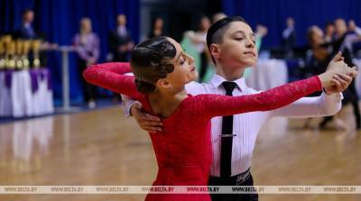 ФОТОФАКТ: Чемпионат и первенство Беларуси по спортивным бальным танцам проходит в Минске