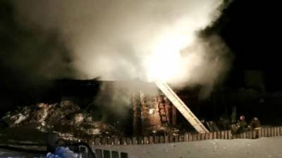 Жительница хутора Голубинка обгорела на пожаре