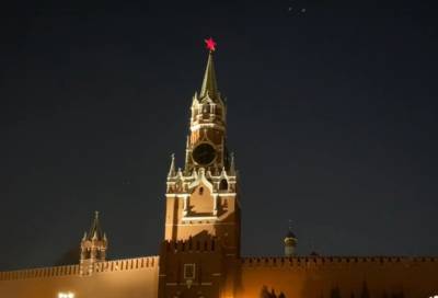 Кремль отключил внешнюю подсветку в рамках акции «Час земли»