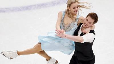 Российские фигуристы Кацалапов и Синицина завоевали золото в танцах на льду на ЧМ