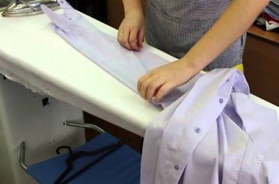 Как быстро погладить рубашку: полезный лайфхак