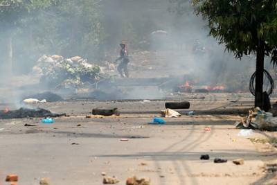 Более 100 человек погибли в ходе протестов в Мьянме