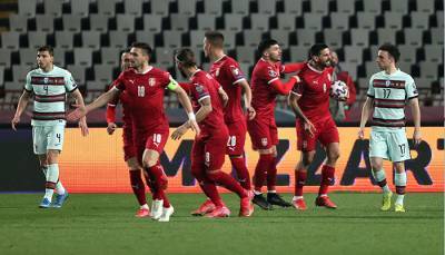 Португалия неожиданно сыграла вничью с Сербией в отборе на ЧМ-2022