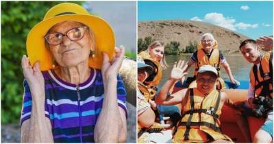 90-летняя путешественница Баба Лена покорила мир и наши сердца