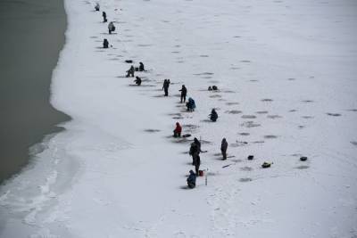 Почти 300 рыбаков вышли на лед в Новосибирске несмотря на опасность