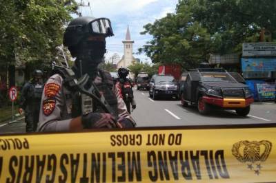 В Индонезии прогремел взрыв возле католической церкви