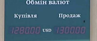 Нацбанк показал курс валют на начало недели