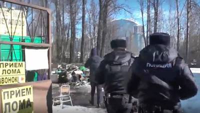 В Петербурге изъяли две тонны металлолома с нелегальных пунктов приёма