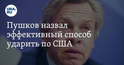 Пушков назвал эффективный способ ударить по США