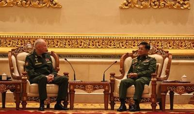 Российские военные наладили контакты с военной хунтой Мьянмы