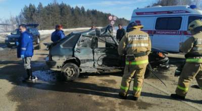 В Моргаушском районе погиб 21-летний водитель